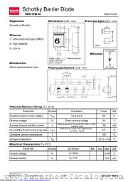 RB510VM-30 datasheet pdf ROHM