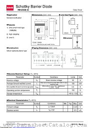 RB520CM-30 datasheet pdf ROHM