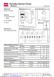 RB520G-40T2R datasheet pdf ROHM