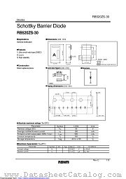 RB520ZS-30 datasheet pdf ROHM