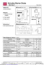 RB521CM-40T2R datasheet pdf ROHM