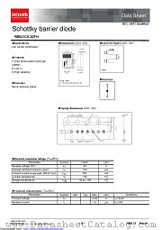 RB521CS-30FHT2RA datasheet pdf ROHM