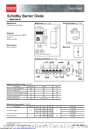 RB521SM-40T2R datasheet pdf ROHM