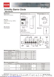 RB521SM-40FHT2R datasheet pdf ROHM