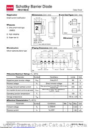 RB521SM-60 datasheet pdf ROHM