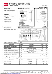 RB521SM-60FHT2R datasheet pdf ROHM