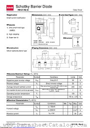 RB521VM-30TE-17 datasheet pdf ROHM