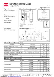 RB521VM-40FHTE-17 datasheet pdf ROHM