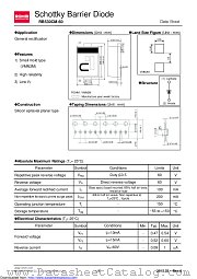 RB530CM-60 datasheet pdf ROHM