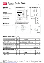 RB531CM-30T2R datasheet pdf ROHM