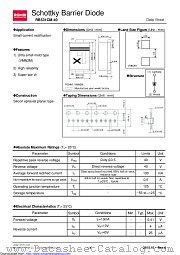 RB531CM-40T2R datasheet pdf ROHM
