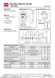 RB531SM-40T2R datasheet pdf ROHM