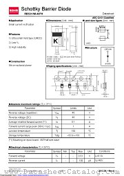 RB531VM-40FHTE-17 datasheet pdf ROHM