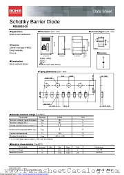 RB550SS-30 datasheet pdf ROHM