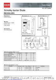 RB550VA-30FHTR datasheet pdf ROHM