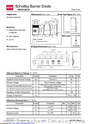 RB550VAM-30TR datasheet pdf ROHM