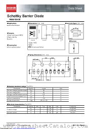 RB551SS-30T2R datasheet pdf ROHM