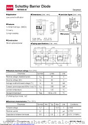RB706D-40T146 datasheet pdf ROHM