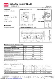 RB706D-40FH datasheet pdf ROHM