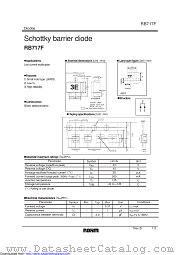 RB717FT106 datasheet pdf ROHM