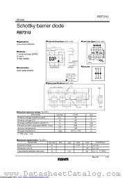 RB731UT108 datasheet pdf ROHM