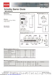 RB751SM-40FHT2R datasheet pdf ROHM