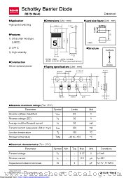 RB751VM-40 datasheet pdf ROHM