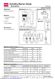 RB751VM-40FH datasheet pdf ROHM