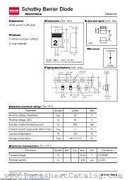 RBE05VM20ATE-17 datasheet pdf ROHM