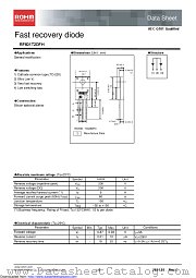 RF601T2DFH datasheet pdf ROHM