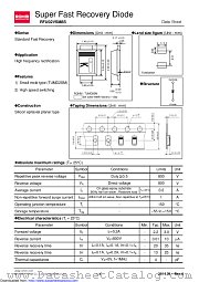RFU02VSM8STR datasheet pdf ROHM