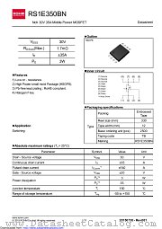 RS1E350BN datasheet pdf ROHM