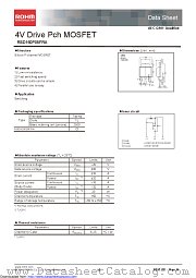 RSD160P05FRATL datasheet pdf ROHM