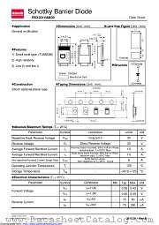 RSX201VAM30TR datasheet pdf ROHM