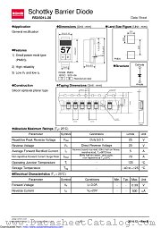 RSX501L-20TE25 datasheet pdf ROHM