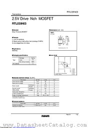 RTL035N03TR datasheet pdf ROHM