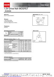 RUC002N05 datasheet pdf ROHM