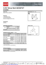 RYU002N05T306 datasheet pdf ROHM
