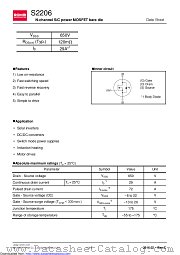 S2206 datasheet pdf ROHM