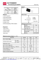 SCT2080KEC datasheet pdf ROHM
