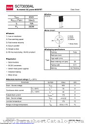 SCT3030AL datasheet pdf ROHM