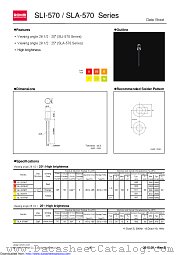 SLI-570UT3F datasheet pdf ROHM