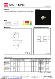 SML-H12Y8T datasheet pdf ROHM