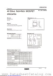 SP8K24FRATB datasheet pdf ROHM