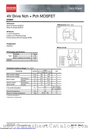 SP8M51 datasheet pdf ROHM