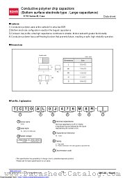 TCTOAL1A476M8R datasheet pdf ROHM