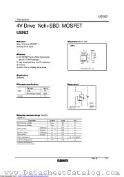 US5U2TR datasheet pdf ROHM