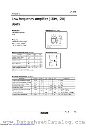 US6T5 datasheet pdf ROHM