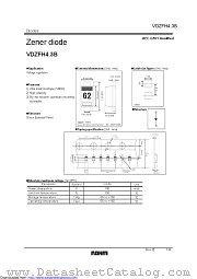 VDZFHT2R4.3B datasheet pdf ROHM