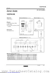 VDZFH6.8B datasheet pdf ROHM